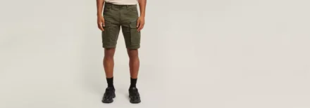 G-Star Short Rovic Zip | Cargo | Groen