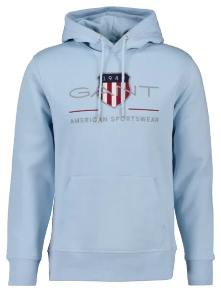 GANT Hoodie | Lichtblauw