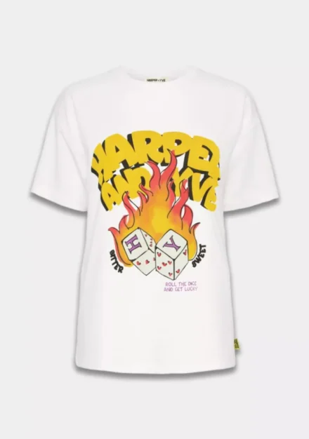 Harper and Yve Harper and Yve | T-shirt oversided | Offwhite | rollthedice
