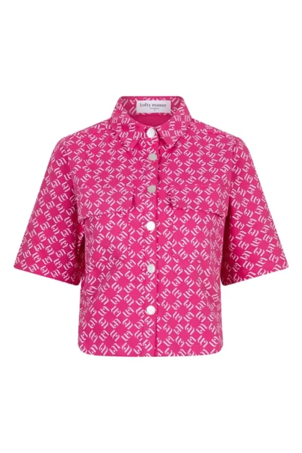 Lofty Manner Blouse | Zarina pink denim