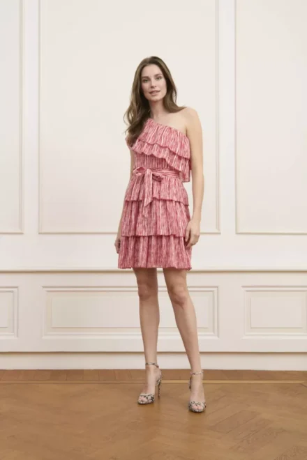 Lofty Manner Lofty Manner | Jurken kort | Rose dessin | Dress Lucy