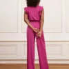 Lofty Manner Jumpsuit Tiffany | Rose