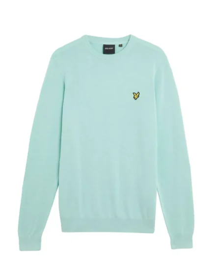 Lyle & Scott Trui | Ronde hals | Lichtgroen