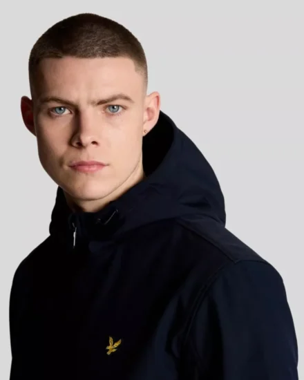 Lyle & Scott Shoftshell zomerjas | Donkerblauw