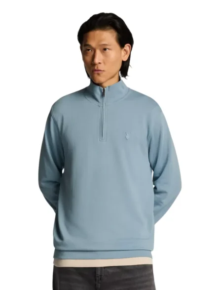 Lyle & Scott Lyle & Scott sweatshirt | Superfine 1/4 Zip | Herentrui |
