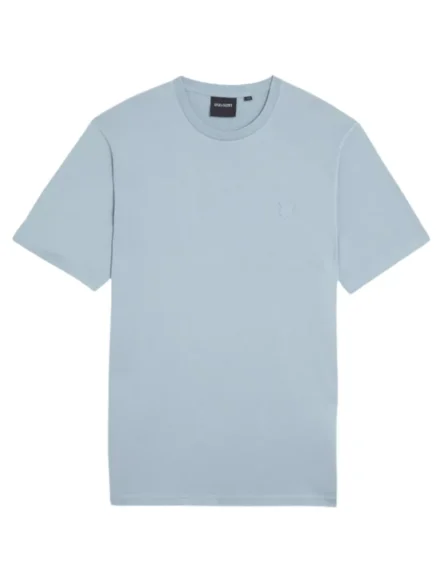 Lyle & Scott Lyle & Scott T-shirt | Tonal Eagle | Korte mouw | Lichtblauw |