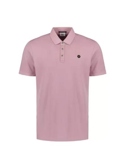 No Excess No Excess polo | Heren shirt | Mauve |