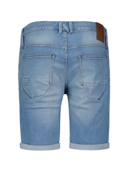 No Excess No Excess Denim Short | Bleach denim | Korte broek |