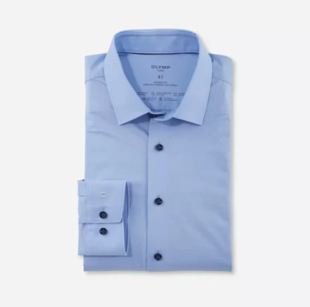 Olymp Olymp | Shirts lm overig | Blauw | 1202/64 - Modern Fit