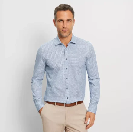 Olymp Olymp | Overhemd | Blauw | 2087/74 Body Fit