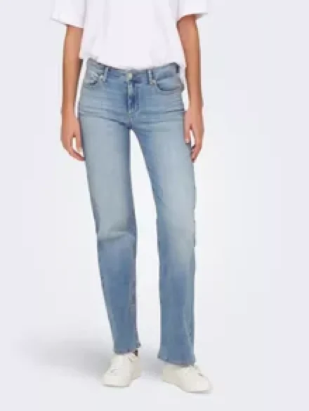Only Only | ONLBLUSH Mid Waist Straight Fit Jeans |