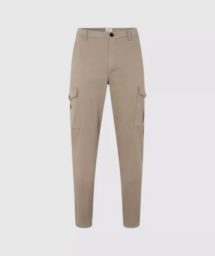 Plain Plain | Katoen stretch | Donkerbeige | 40250