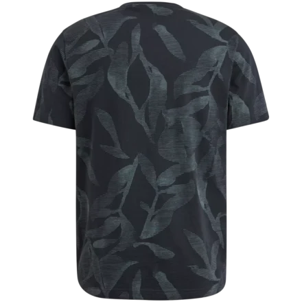PME-JEANS T-shirt | Donkerblauw | Allover Print