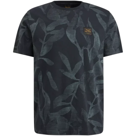 PME-JEANS T-shirt | Donkerblauw | Allover Print