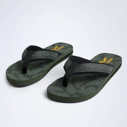 PME schoenen Slipper | Teenslipper Jetplap | Groen