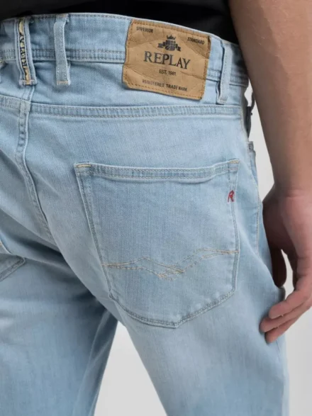 Replay Replay | Jeans short | Lichtblauw