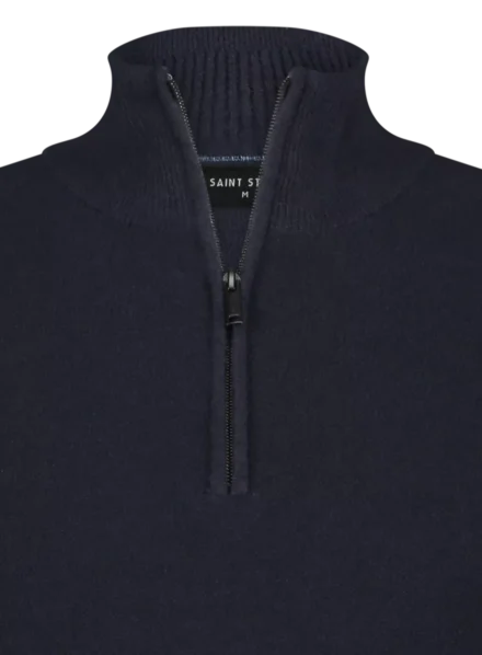 Saint Steve Saint Steve | Truien katoen | Blauw | rein