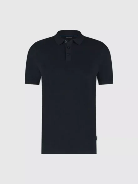 Saint Steve Saint Steve Stanley | Heren polo | Dark Navy |