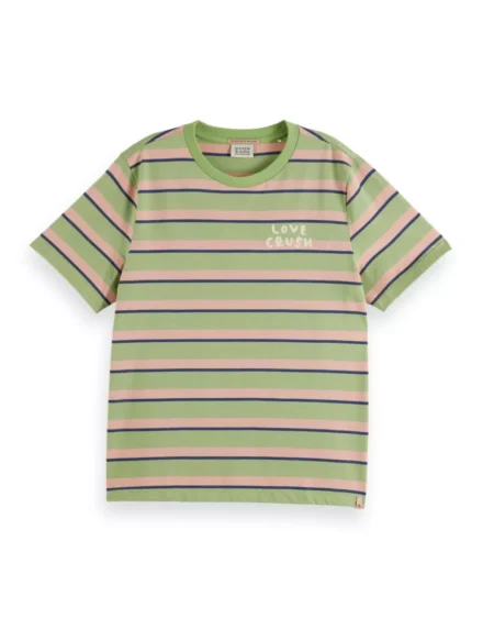 Scotch & Soda Scotch & Soda | Gestreept T-shirt | 100% katoen
