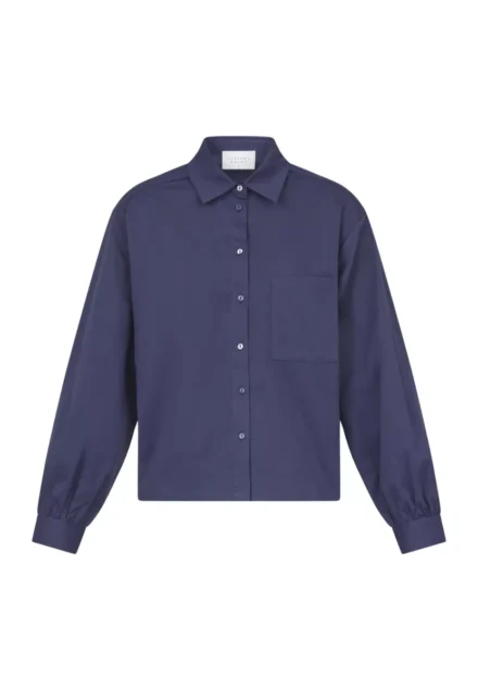 sisters point Sisters Point | Blouse | Blauw met rode streep