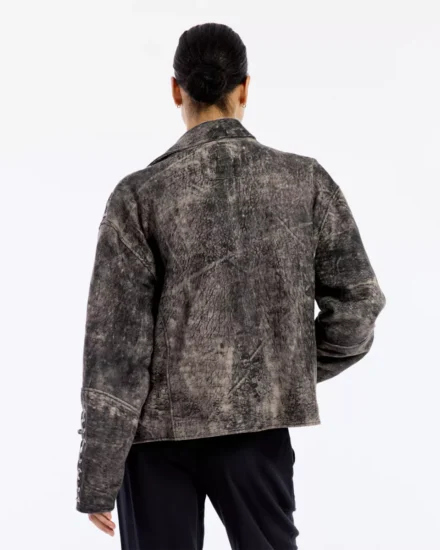 Stieglitz Stieglitz | Leren Jas | Gigi leather jacket black