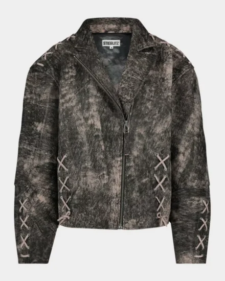 Stieglitz Stieglitz | Leren Jas | Gigi leather jacket black