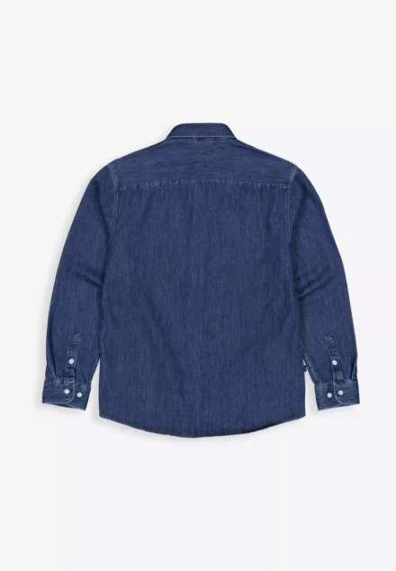 butcher of blue butcher of blue | Denim overshirt | Blauw | Aiden Worker Denim Shirt