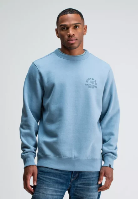 butcher of blue butcher of blue | Sweater | Blauw | M2523008 | Army Frat Crew