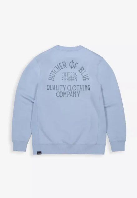 butcher of blue butcher of blue | Sweater | Blauw | M2523008 | Army Frat Crew