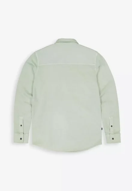butcher of blue butcher of blue | Overshirt | Groen | M2524014 |Finn Pocket jersey overshirt