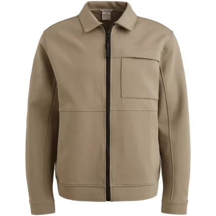 Cast Iron Cast Iron | Vest | Beige | Zip jacket interlock | CSW2508432