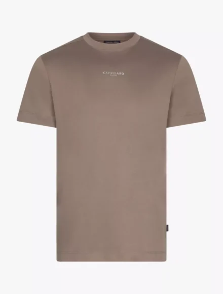 Cavallaro Cavallaro | T-shirts | Bruin | Luciano Tee | 117255006