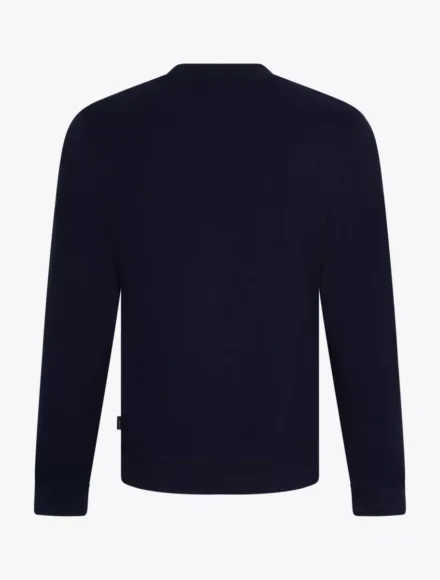 Cavallaro Cavallaro | Sweats | Blauw | Sanago R Neck Sweat
