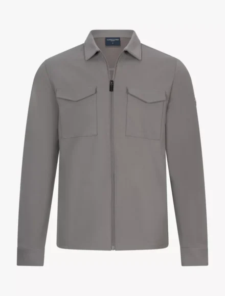 Cavallaro Cavallaro | Overshirt | Grijs | Zerino Overshirt