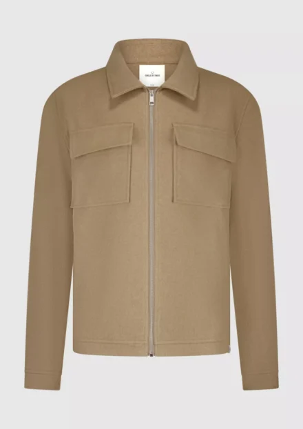 Circle of Trust Circle of Trust | Vest | Beige | Nathan Overshirt