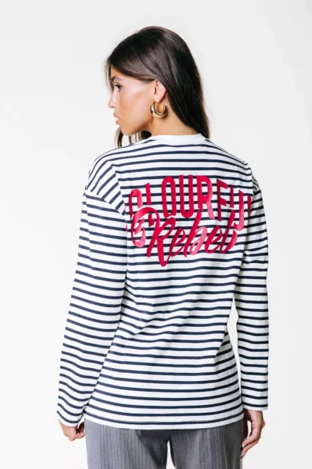 Colourful Rebel Colourful Rebel | T-shirt lm | Wit | bold logo longsleeve