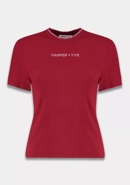 Harper and Yve Harper and Yve | T-shirt rh | Rood | cammy-ss