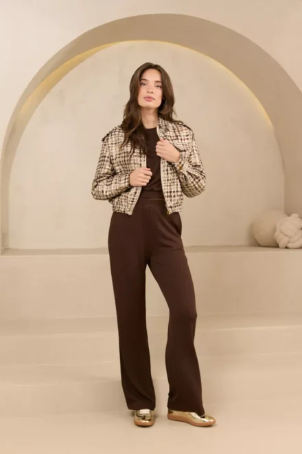 Lofty Manner Lofty Manner | Jas kort | Bruin | Jacket Noor