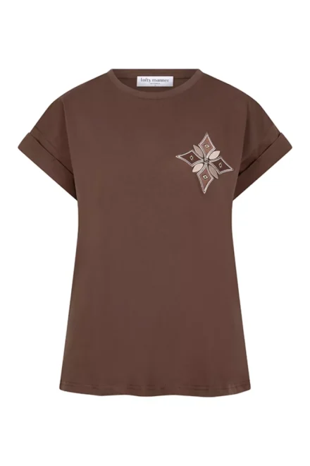 Lofty Manner Lofty Manner | T-shirt | Bruin | T-shirt Maysa