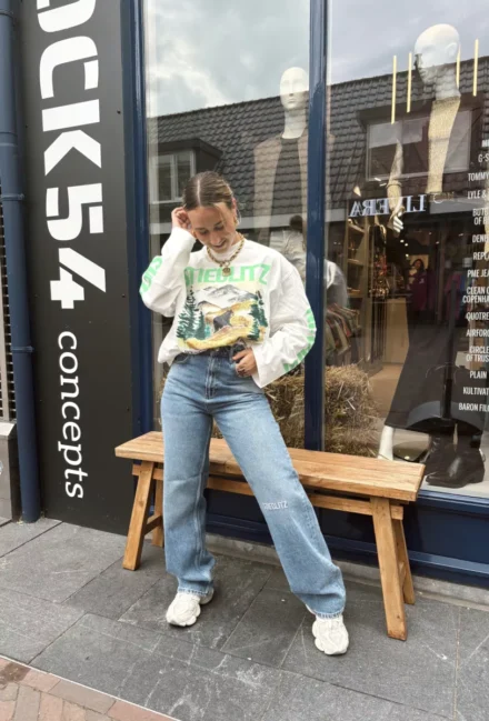 Stieglitz Stieglitz | Denim wijd | Blauw | Aryo Jeans