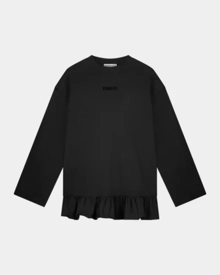 Stieglitz Stieglitz | Truien katoen | Zwart | Brisa Skate Longsleeve