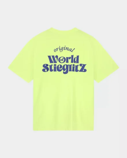 Stieglitz Stieglitz | T-shirt rh | Roze | World of Stieg Oversized