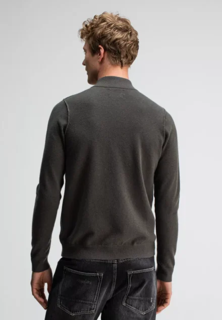 butcher of blue butcher of blue | Trui | Bruin | Clifden Halfzip