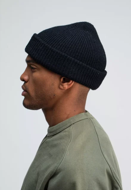 butcher of blue butcher of blue | Army Wool Beanie | muts| Zwart | M2529000