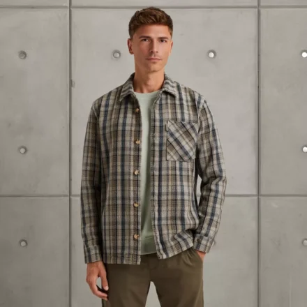 Cast Iron Cast Iron | Overshirt | Blauw | CSI2508205