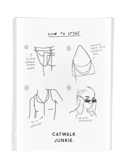 Catwalk Junkie Catwalk Junkie | Sieraad | Wit | Beaded cord