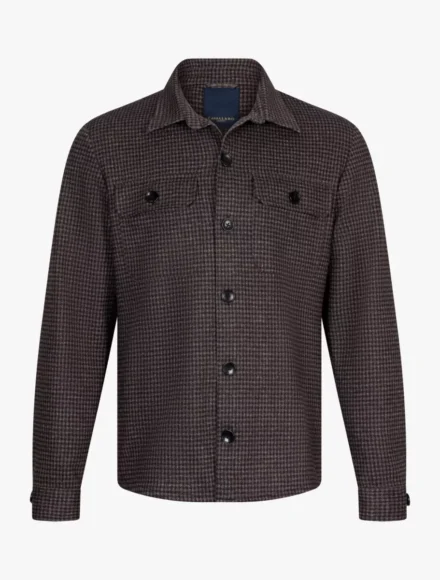 Cavallaro Cavallaro | Shirts lm overig | Bruin | 123255016