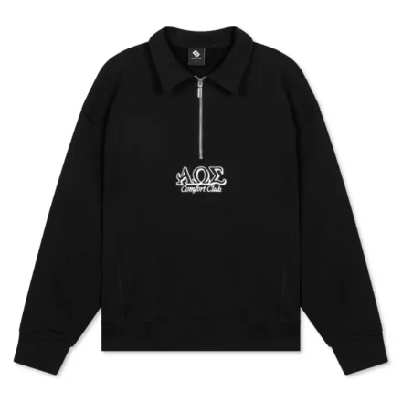 Collectiq Collectiq | Sweats overig | Zwart | Omega Half zip