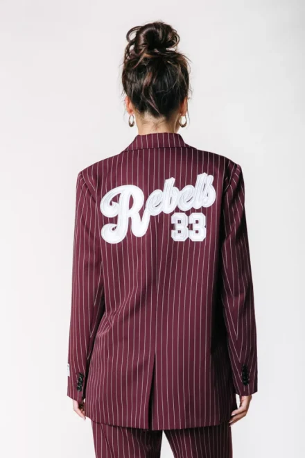 Colourful Rebel Colourful Rebel | Colberts | Rood | Jesra pinstripe single