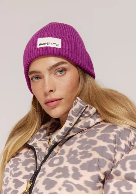 Harper and Yve Harper and Yve | Pet/muts/hoed | Paars | Harper-Beanie